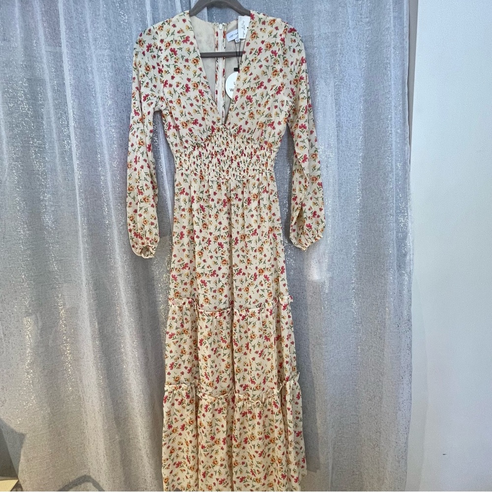 NWT Floral Maxi Dress Size S